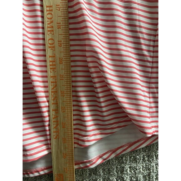 Chicos 4 T-shirt Womens XL Candy Striped Red White Long Sleeved Top Christmas - Picture 4 of 8